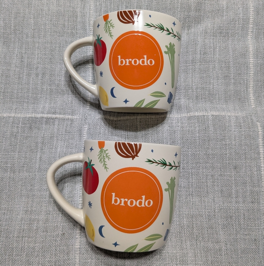 Set of 2 Brodo Broth Mugs